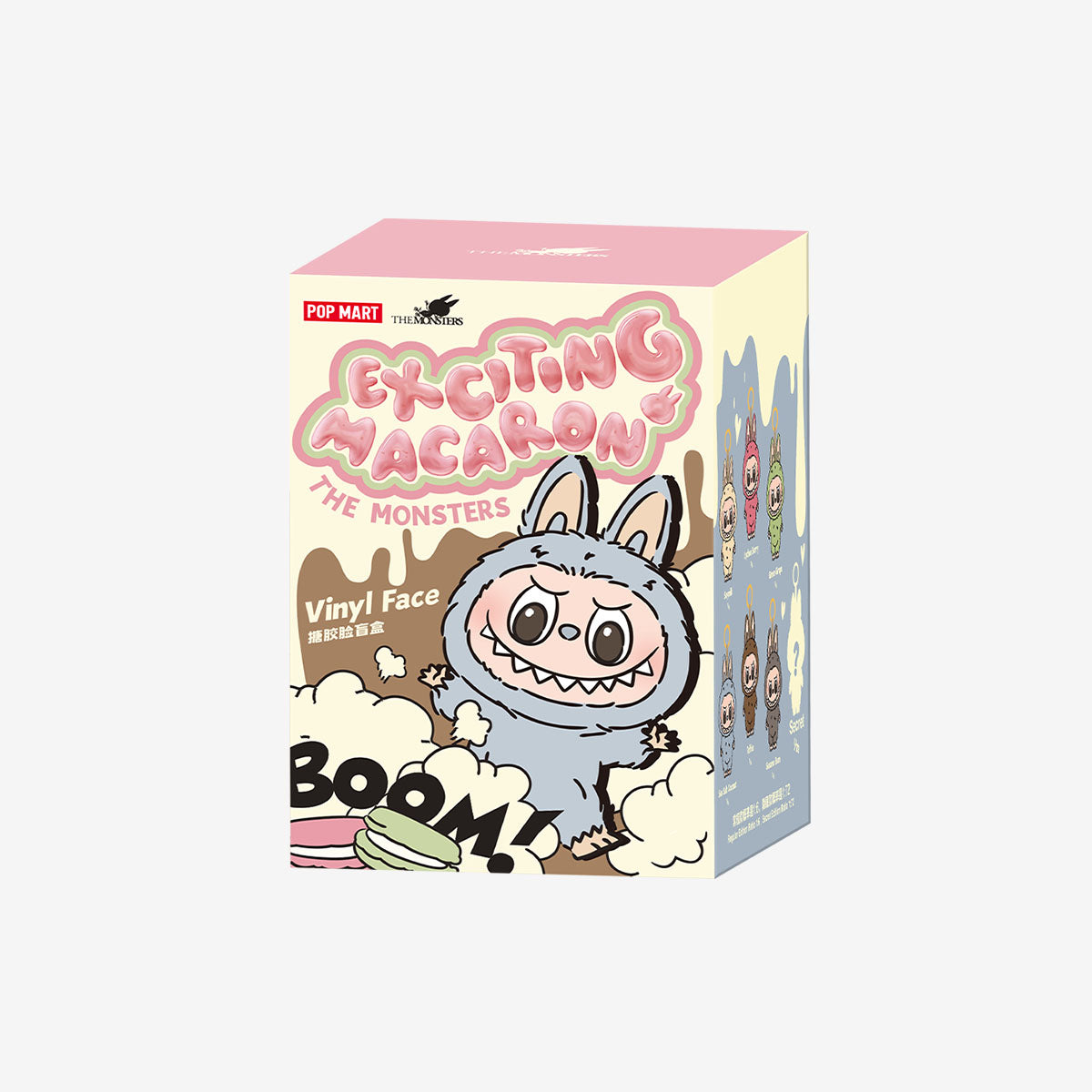 THE POPS MART MONSTERS - Exciting Macaron Vinyl Face Blind Box