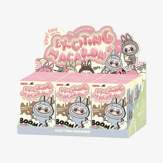 POPS MART MONSTERS - Exciting Macaron Vinyl Face Blind Box