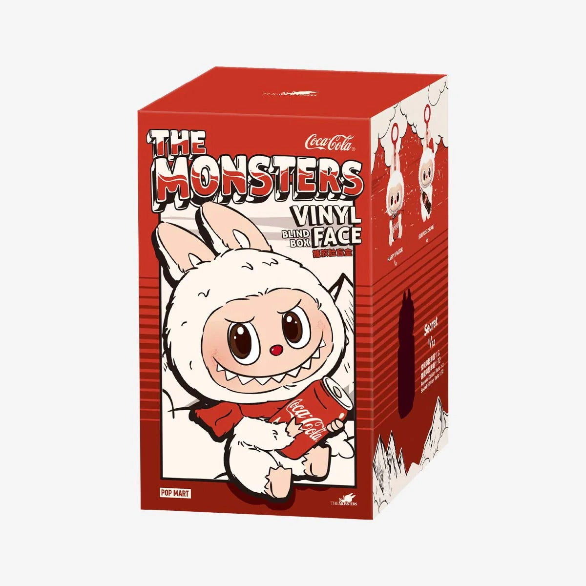 THE POPS MART COCA-COLA Vinyl Face Action Monster Figures Blind Box Collectible Toy Pack of 1